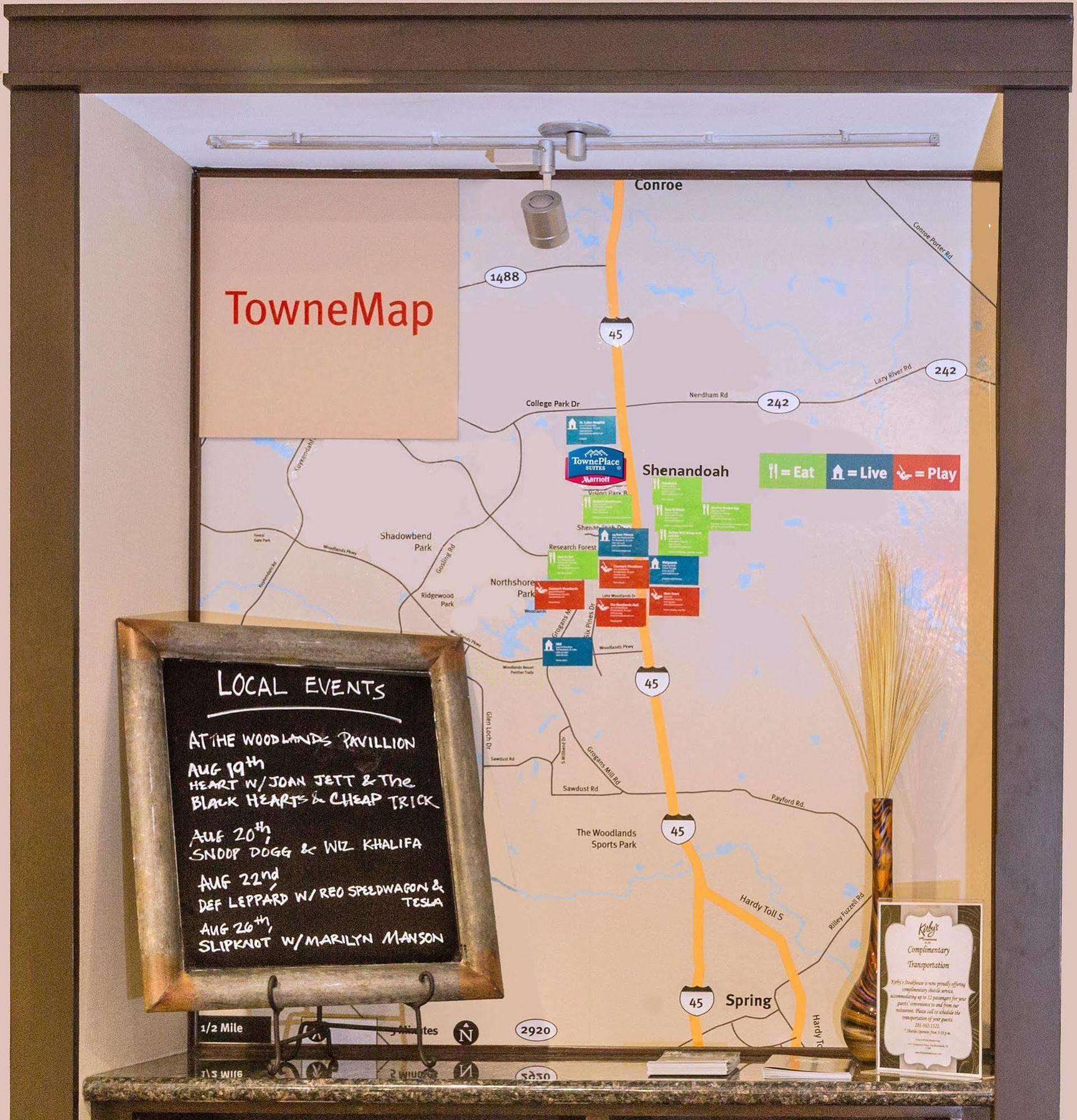 Towneplace Suites Houston North/Shenandoah Bagian luar foto