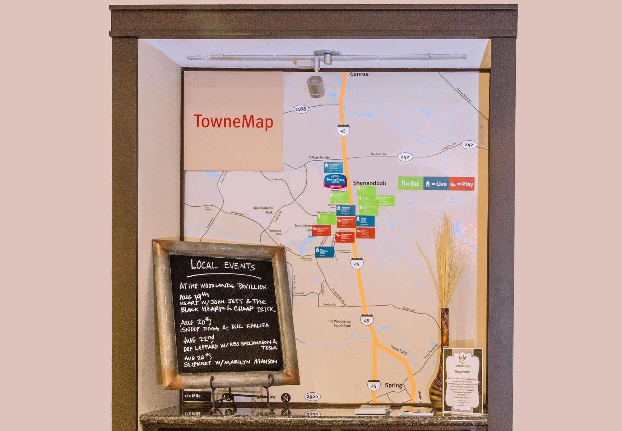 Towneplace Suites Houston North/Shenandoah Bagian luar foto